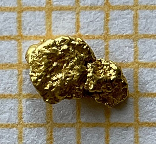 Echtes goldnugget - echtes,