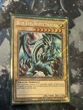 Yu-Gi-Oh! | Blue-Eyes White Dragon RA03-EN079 Bonanza Platinum Secret | Mint