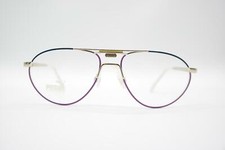 Vintage Puma PM 240 Mehrfarbig Oval Brille Brillengestell eyeglasses NOS
