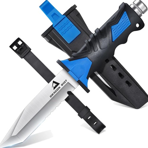 Tauchermesser mit beinholster - mit,