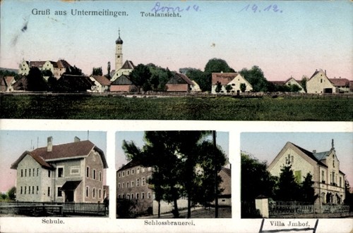 Untermeitingen schwaben - ak,
