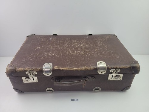 Reisekoffer braun oldtimer - reisekoffer,
