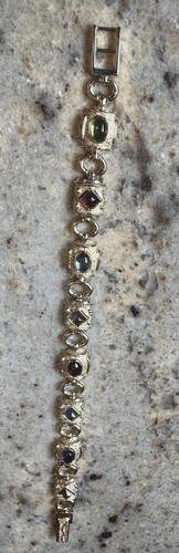 Armband gg375 mit edelsteinen - armband,