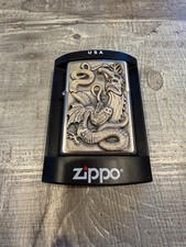 Zippo 3D Dragon Skull
