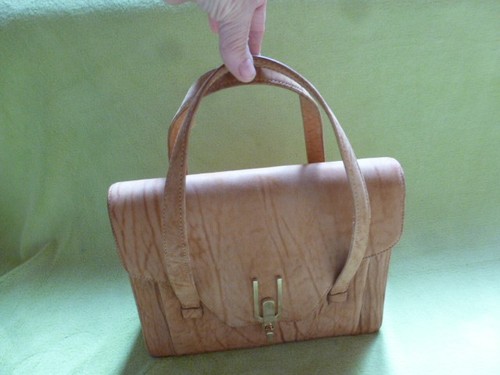Vintage handtasche hellbraun - vintage,