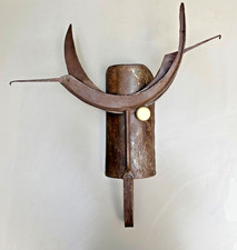 Eisen skulptur helmut staeger - skulptur,