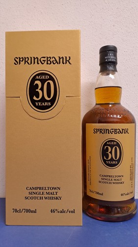 Springbank jahre 70cl - 30, jahre,