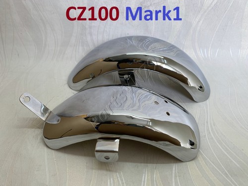 Honda cz100 front - &, rear