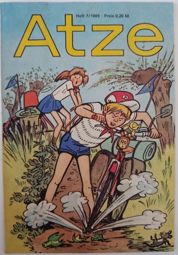 Atze heft 1989 ddr comic - heft,