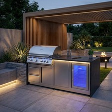 Mobile gartenküche bbq - mobile, /