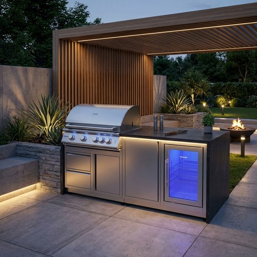 Mobile gartenküche bbq - gartenküche,