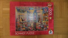 SCHMIDT 1000 TEILE PUZZLE ( BUNTE BÄCKEREI ) 1X GELEGT