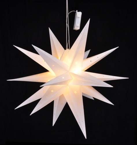 Led weihnachtsstern mit timer - mit,