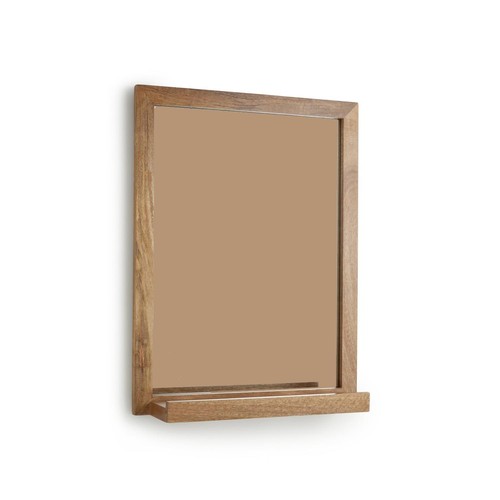 Spiegelgestell aus mangoholz - aus,