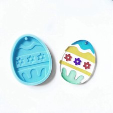 Silikonform Osterei Ei 6,5x4,9cm Resin Mold Epoxidharz Gießform