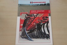 158904) Kongskilde Vibro Master Saatbett Kulturgerät Prospekt 06/2002