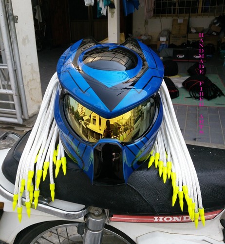 Custom predator motorradhelm - custom,