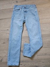 Levi's 501 Jeans, W32 L32, Blau, Stonewashed  Herren