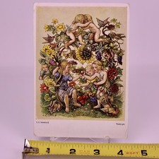 Rinderzeit German Postcard Art