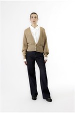 Strickjacke Mit Tief