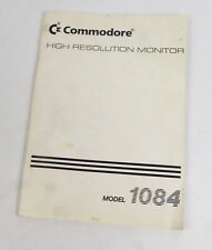Commodore 64 Amiga - Monitor 1084 Handbuch mehrsprachig - Bedienungsanleitung