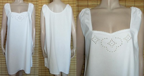 Weisses nachtkleid - nachtkleid,