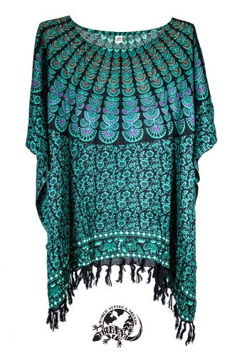 Kaftan poncho tunika bluse - kaftan,