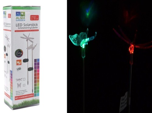 Solar led gartenstecker - led,