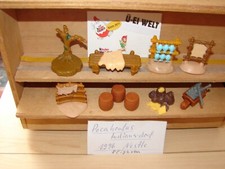 NESTLE POCAHONTAS INDIANERDORF D 1996 - 8 FIGUREN (SPIELZEUG) OHNE BPZ