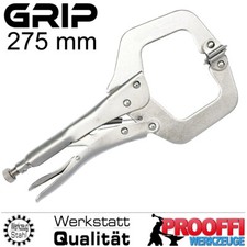 Punktschweiss Gripzange Feststell Festklemm Schweiß Zange Gelenk Backen 275mm TP