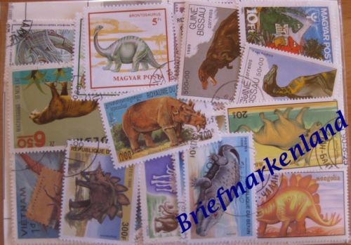 100 verschiedene briefmarken - verschiedene,