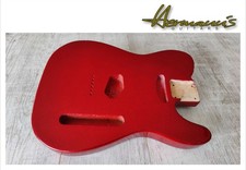 Tele/ TL 3 piece Erle/ Alder Body, Finish Sparkle Red, Gewicht 2,12 kg
