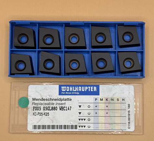 Wohlhaupter wendeplatten f005 - wohlhaupter,