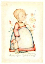 Hummel Kuenstler-AK-Nr. Nr.4639 Josef Mueller Kind Puppe