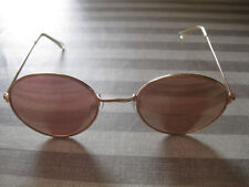 Brille Sonnenbrille Damen ohne Sehstärke H&M Rotgoldfarbenes Gestell