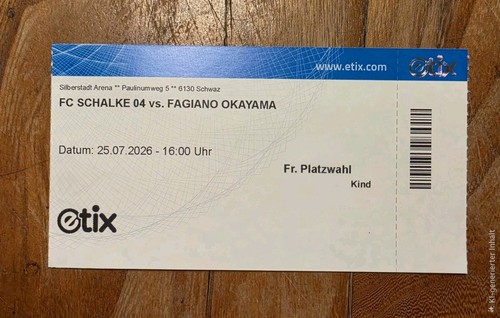 Ticket sammlerticket - ticket, /sammlerticket