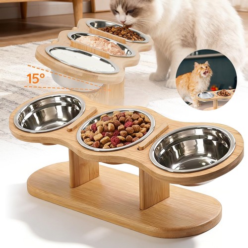3er set katzennapf futternapf - katzennapf,