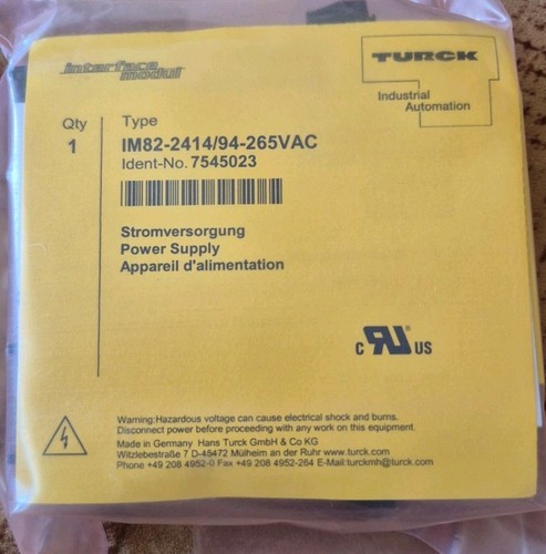 Turck stromversorgung power - stromversorgung,