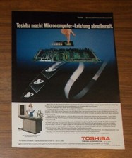 Seltene Werbung TOSHIBA BD-8102 Kopierer mit Originaleinzug & Sorter 1981