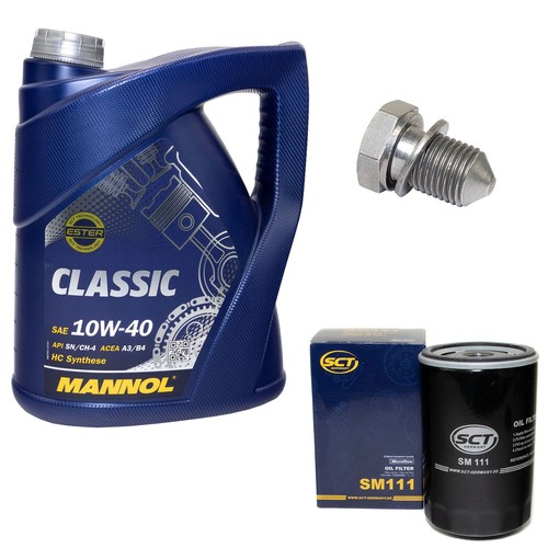Motoröl ölfilter sm111 - Ölfilter, 10w40
