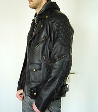 Classic Biker Leather Jacket