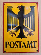 altes Emailschild Postamt Post