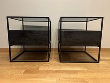 2 Nachtische/ Beistelltische Theodor mit Schublade Westwing Collection Gebraucht