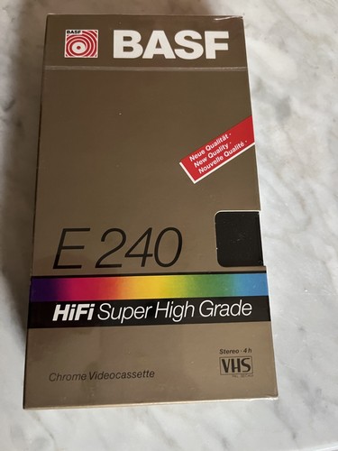 Basf vhs videokassette e - -,