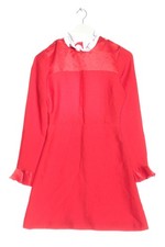 SANDRO PARIS Langarmkleid Damen Kleid Gr. DE 34 rot Casual-Look