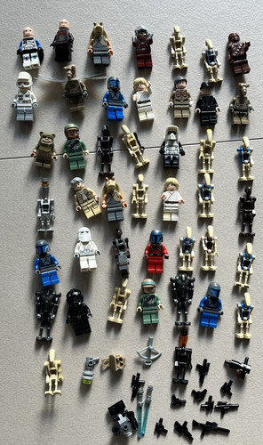 44x lego star wars minifiguren - lego,