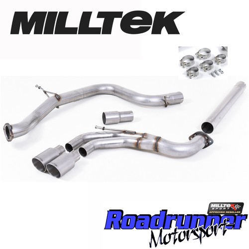 Milltek golf mk7 gtd auspuff - milltek,