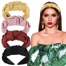 4Stk. Breite Haarreifen