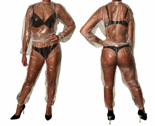 Soft pvc pyjama - soft, genÄht