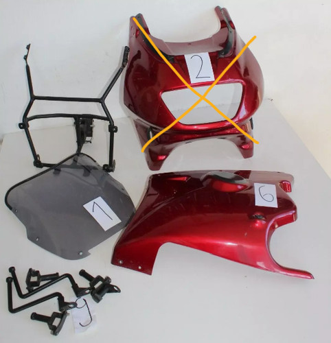 Seitenverkleidung links suzuki - links,